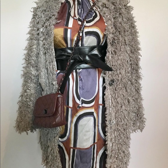 Vintage Mod Silk Chiffon Dress - Picture 9 of 9